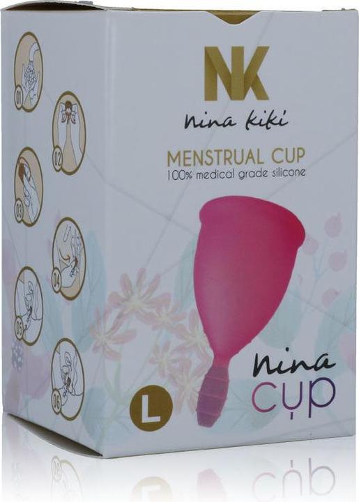 Nina Kiki Nina Cup Menstrual Cup Size L Pink