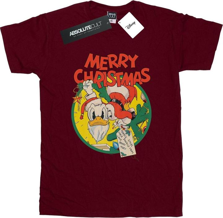 Produktbild Disney Donald Duck Merry Christmas TShirt (XL)
