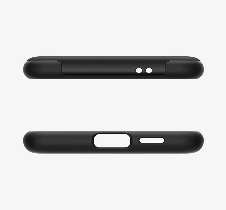 Actual product image Spigen Slim Armor MagSafe Sam S24 S921 czarny/black ACS07203 (Samsung Galaxy S24)