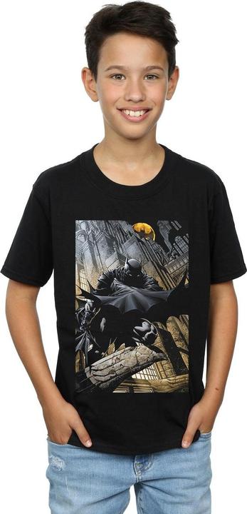 Image du produit - T-shirt BATMAN NIGHT GOTHAM CITY - Garçon (128)