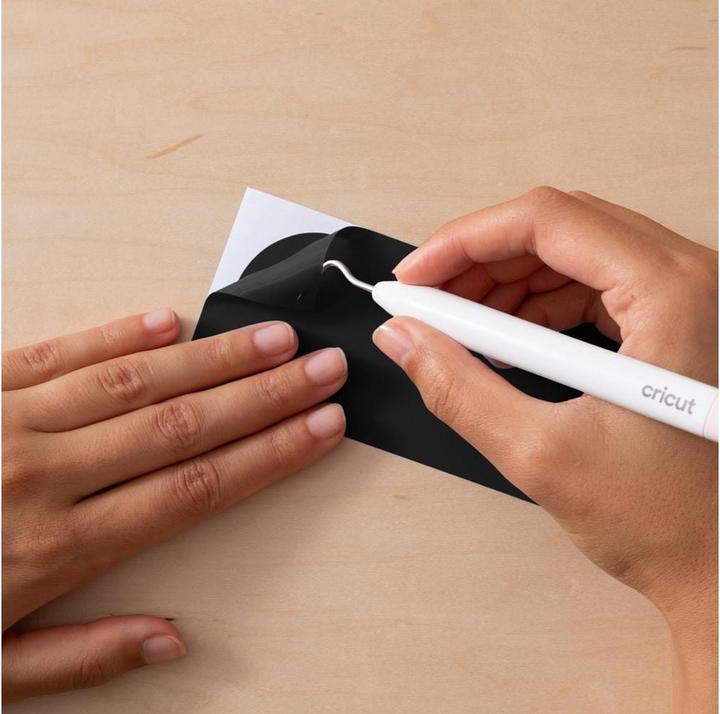Produktbild Cricut Vinylfolie Joy Xtra Smart ablösbar 24.1 x 91.4 cm, Schwarz