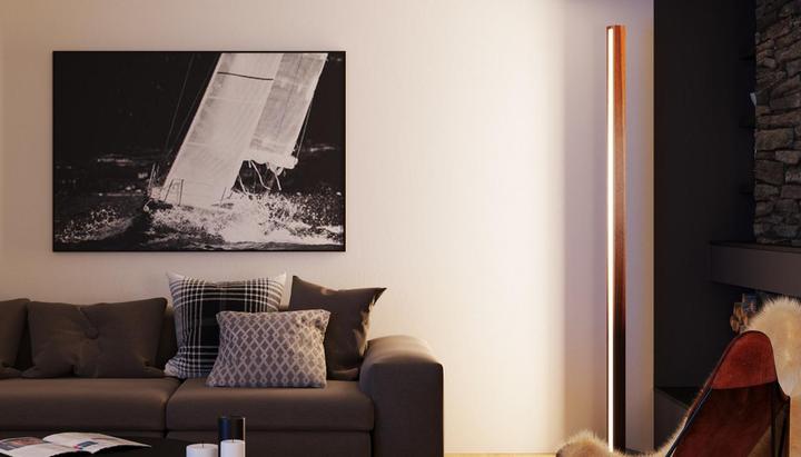 Actual product image kln.swiss Wood Floor Lamp Columna (4845 lm)