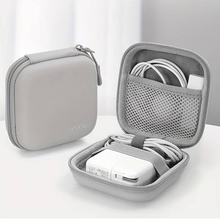 Image du produit PhoneLook Mini fourre pochette universelle cuir pour chargeur MacBook + câble de charge & accessoires