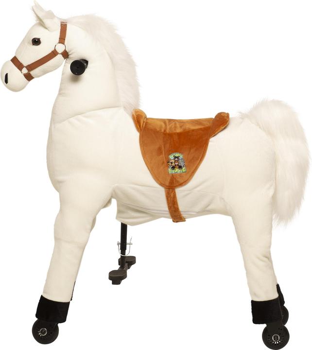 Produktbild Animal Riding Paard Snowy Wit Medium / Large - Rijdend paardenspeelgoed - Paardenspeelgoed - Zadelhoogte 67