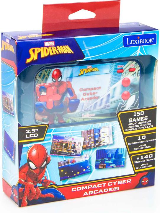 Immagine prodotto Lexibook Console portatile Compact Cyber Arcade Spider-Man (JL2367SP)