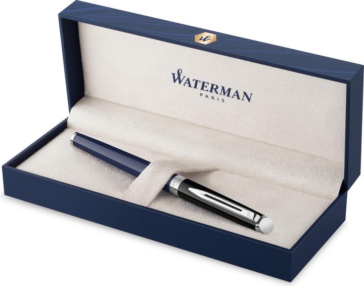 Image du produit Waterman 2202848 FH (Casquette noire, agrafe et éléments décoratifs plaqués palladium, Tige bleu foncé, 1 x)