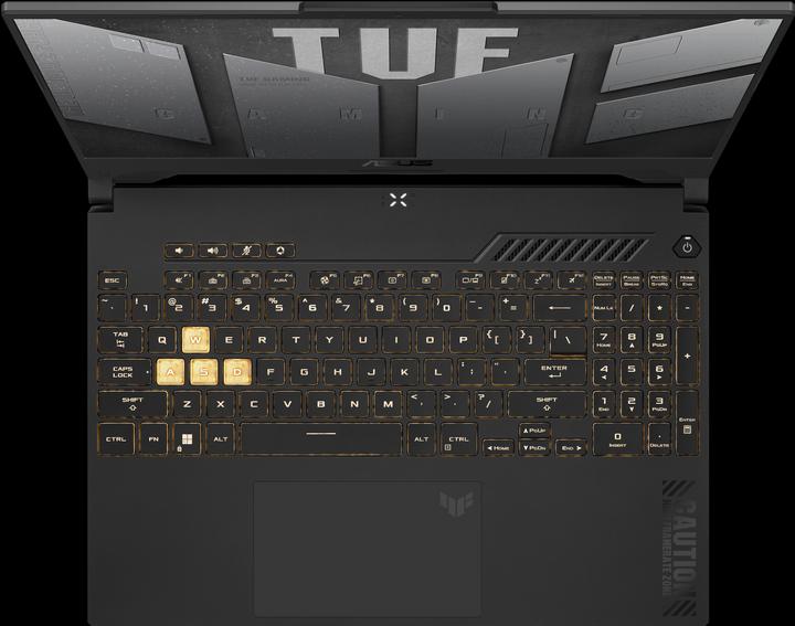 Produktbild ASUS TUF Gaming F15 RTX 4070 (15.60", Intel Core i7-12700H, 16 GB, 512 GB, DE)