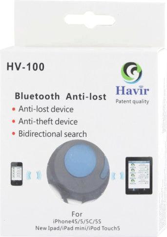 Produktbild Hermex HAVIR Bluetooth Anti-Lost für Apple - Schwarz (iOS)