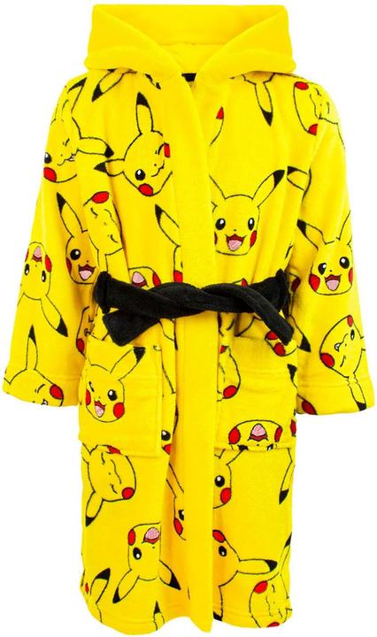 Produktbild Pokémon Childrens/Kids Pikachu Front Pocket Robe (110)