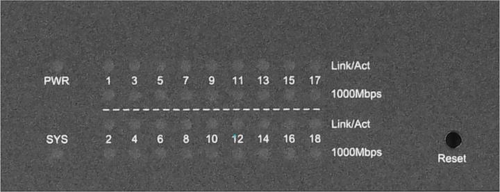 Actual product image TP-Link TL-SG2218 (16 Ports)