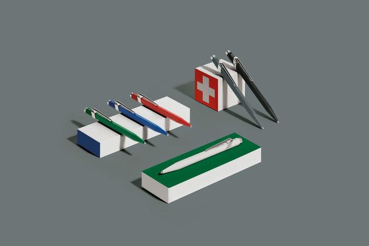 Produktbild Caran d'Ache 849 Classic im Blister (Weiss, 1 x)