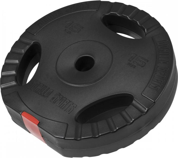 Image du produit Gorilla Sports Disques d'haltères (1 x 15 kg)