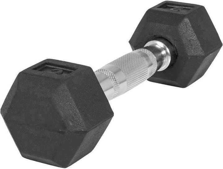 Immagine prodotto Gorilla Sports Manubrio Studio esagonale in gomma (1 x 2 kg)
