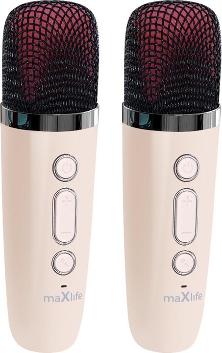 Produktbild Maxlife Bluetooth Karaoke Lautsprecher MXKS-200 rosa