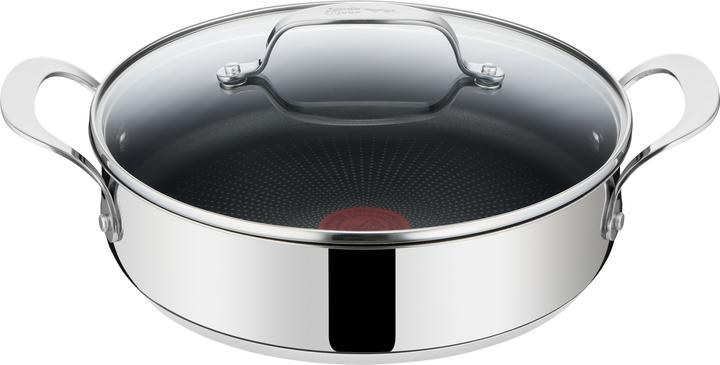 Tefal Jamie Oliver Kitchen Essentials Pfanne E3147144 (25 cm, Kookpotten en pannenset, Roestvrij staal)