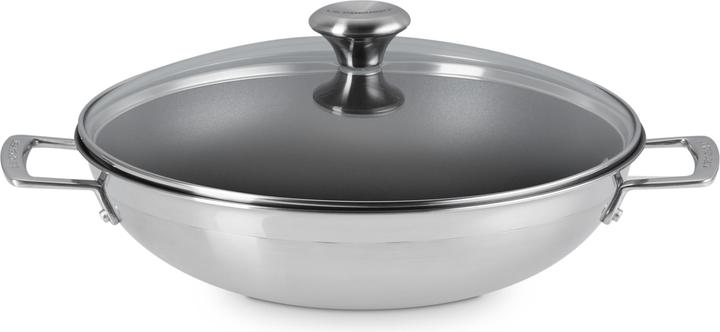Le Creuset Wok (30 cm, Wok, Stainless steel)