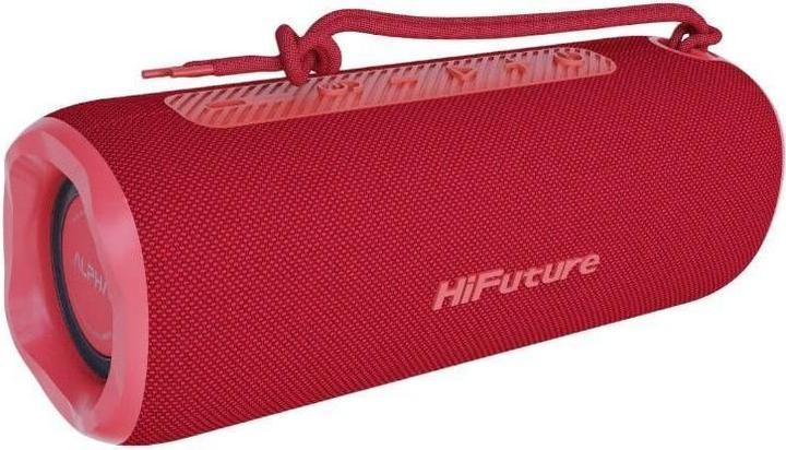 HiFuture Enceinte Alpha Bluetooth (rouge) (12 h, Fonctionnement sur piles)