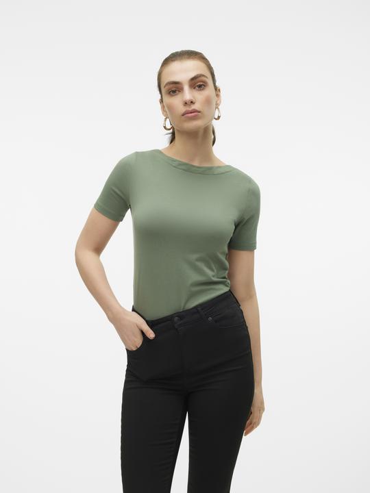 Produktbild Vero Moda U-Boot-Ausschnitt Oberteil mit kurzen Ärmeln (S)