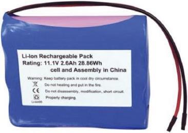 Actual product image Rs Pro 18650 11.1V 2600 mAh 3S1P (11.10 V, 2600 mAh)