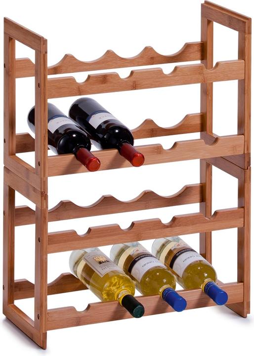 Produktbild Zeller Present Weinregal (4.5 x 22 x 44 cm)