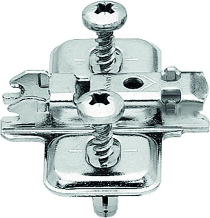 Image du produit Blum Plaques de montage cruciforme CLIP montage d'angle (1 pcs)