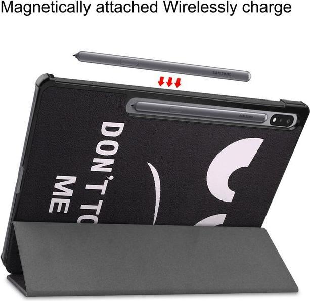 Produktbild MU Style Dreifach faltbare Hülle mit Muster (Galaxy Tab S7+)