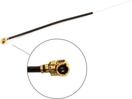 Actual product image Varia Pigtail U.FL/IPEX, 60 mm 1.13 mm cable, 30 mm stripped (Antenna cable)