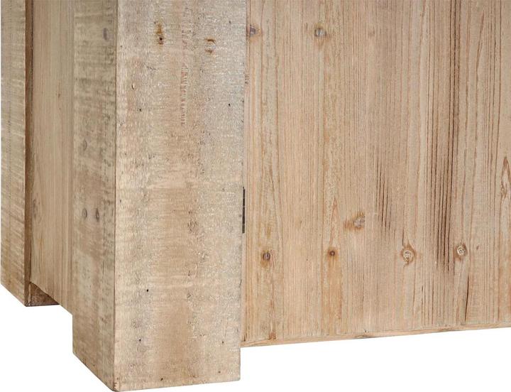 Produktbild Mendler Sideboard HWC-L76, Industrial Massiv-Holz 80x120x48cm, natur mit Metall-Optik (80 x 120 x 48 cm)