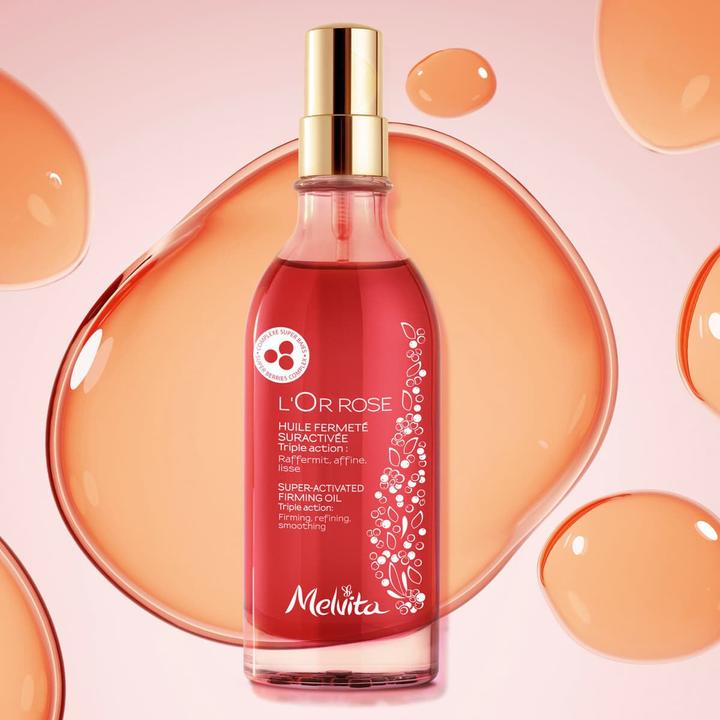 Actual product image Melvita Or Rose Huile Fermeté (re) (Body oil, 100 ml)