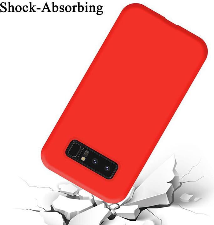 Actual product image Cadorabo TPU Liquid Silicone Case Cover (Samsung Galaxy Note 8)