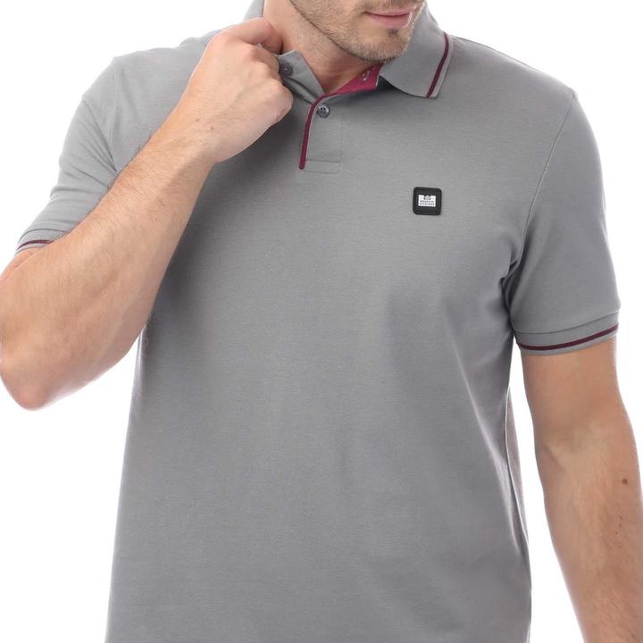 Actual product image Weekend Offender Mens Spello Piped Polo Shirt (M)