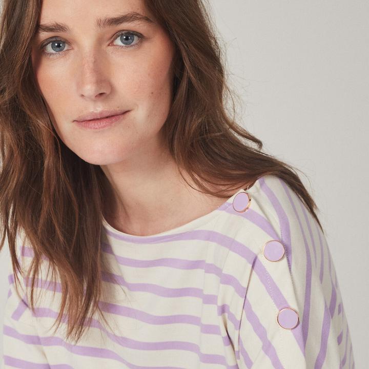 Image du produit La Redoute Collections Chemise à rayures Signature AIMIE avec coupe décontractée (38)