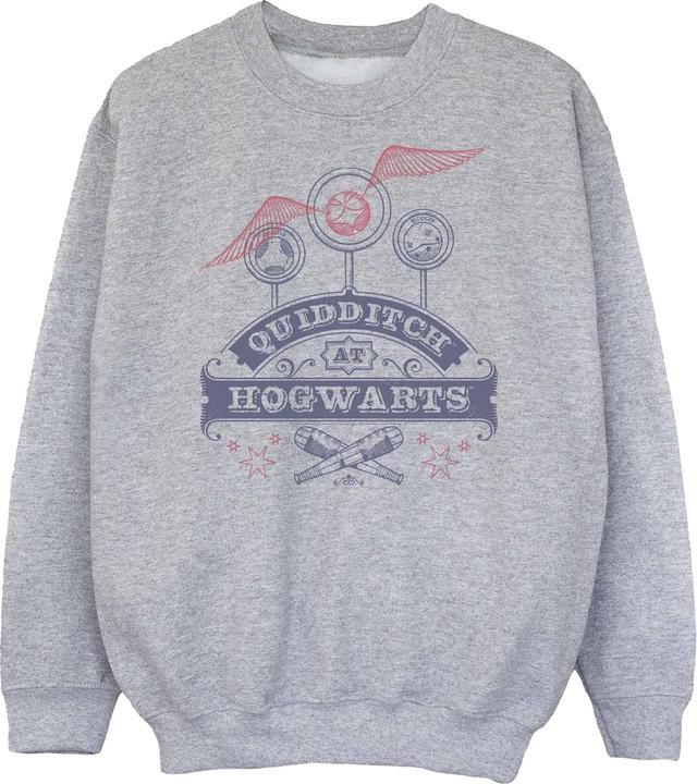 Produktbild Quidditch At Hogwarts Sweatshirt Mädchen (140, 146)