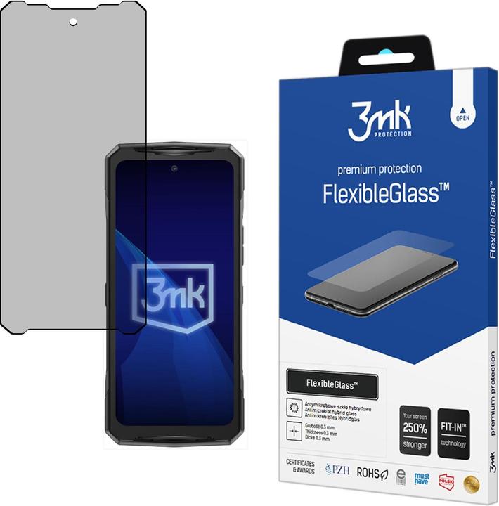 Image du produit 3MK SzkÅo hybrydowe FlexibleGlassâ¢ na Doogee V40 Pro (ZTE Blade V40 Pro)