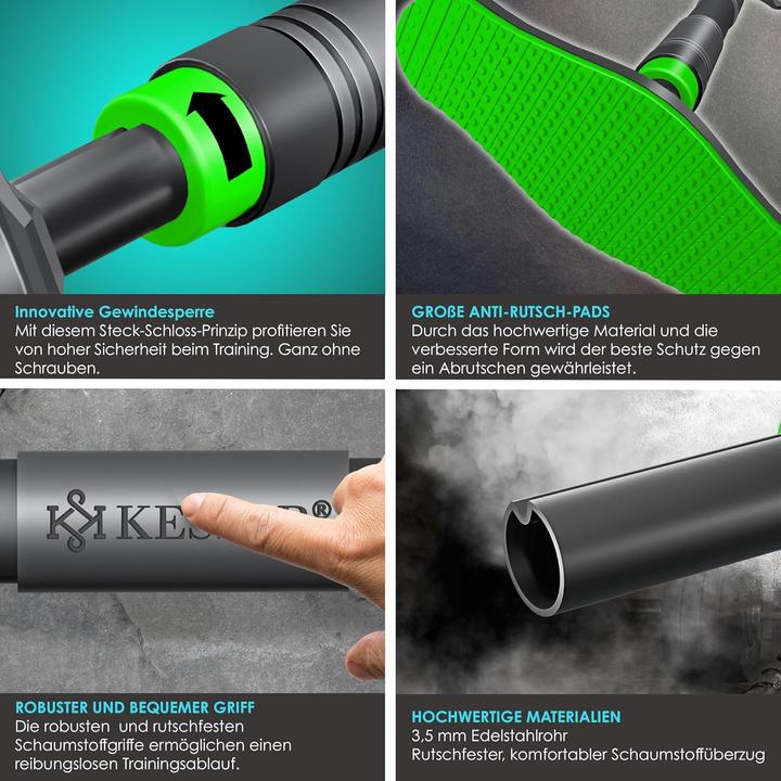 Image du produit Kesser Verstellbare Klimmzugstange mit Resistenzbändern