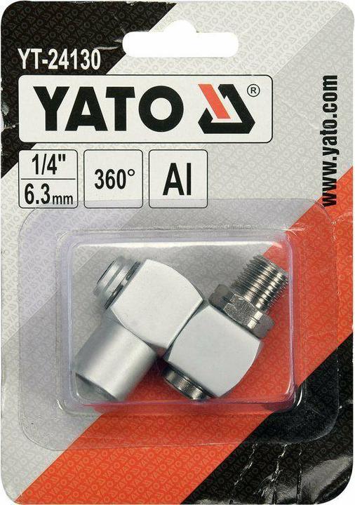 Immagine prodotto Yato Giunto pneumatico rotante 1/4 e quot (101.60 mm)
