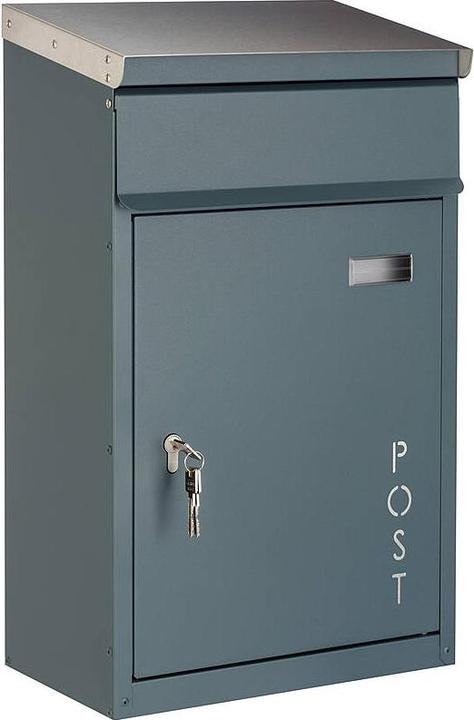 SafePost 854PZ Briefkasten mit Profilzylinder anth