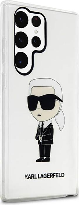 Image du produit Karl Lagerfeld KLHCS23LHNIKTCT S23 Ultra S918 étui rigide transparent Ikonik (Samsung Galaxy S23 Ultra)