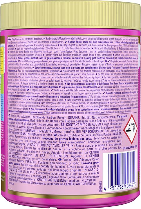 Actual product image Vanish Oxi Advance (Powder)