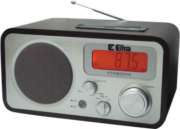 Elta Kormoran Portable Analogue Black, Silver (FM, LW)