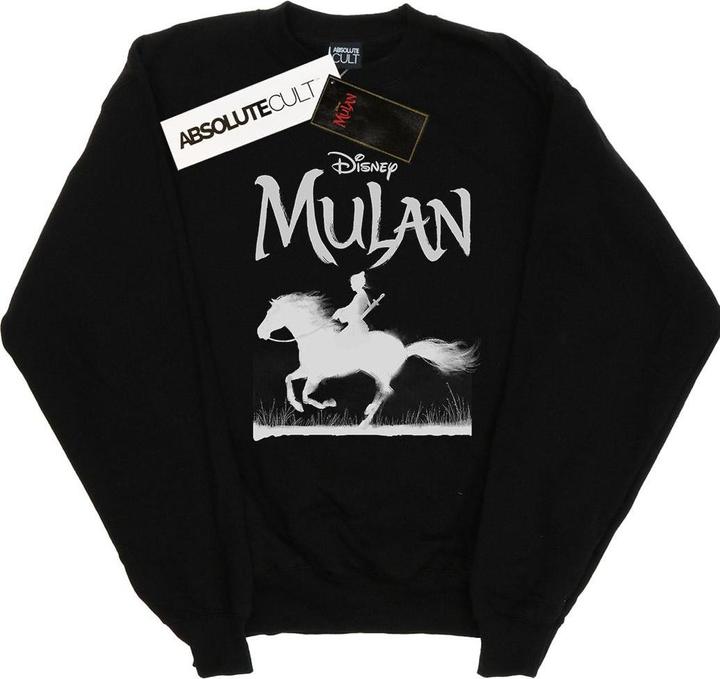 Actual product image Disney Boys Mulan Movie Mono Horse Sweatshirt (116)