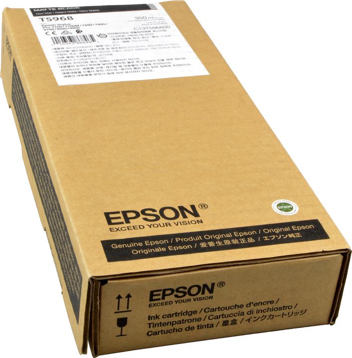 Actual product image Epson T5968 (MBK)