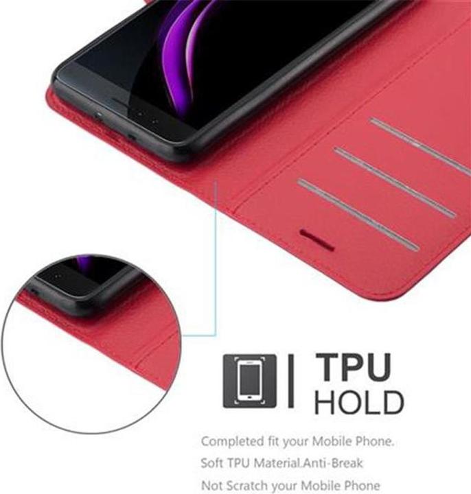 Produktbild Cadorabo Book mit Standfunktion Cover (Honor 8)