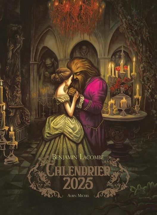 Actual product image Albin Michel Calendrier 2025 : Benjamin Lacombe (French)