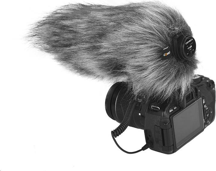 Image du produit Comica Super Cardioid Condenser Shotgun Microphone (Noir)