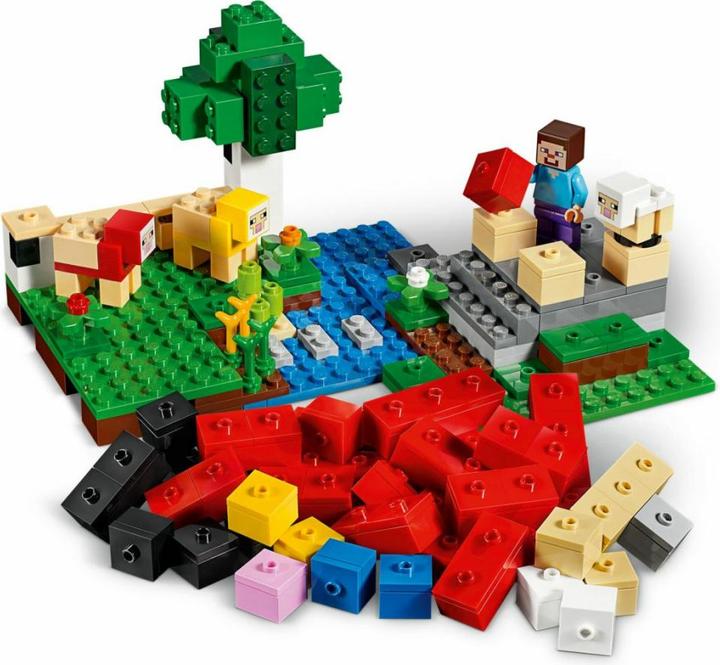 Actual product image LEGO The sheep farm (21153, LEGO Minecraft)