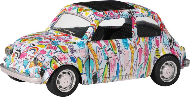 Actual product image Toi-Toys Metal pullback graffiti car