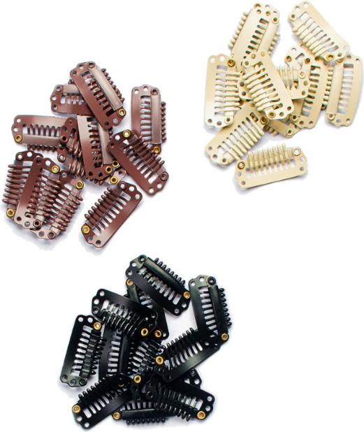 Actual product image Seiseta Metal clips blond 12 pcs. (Blond)