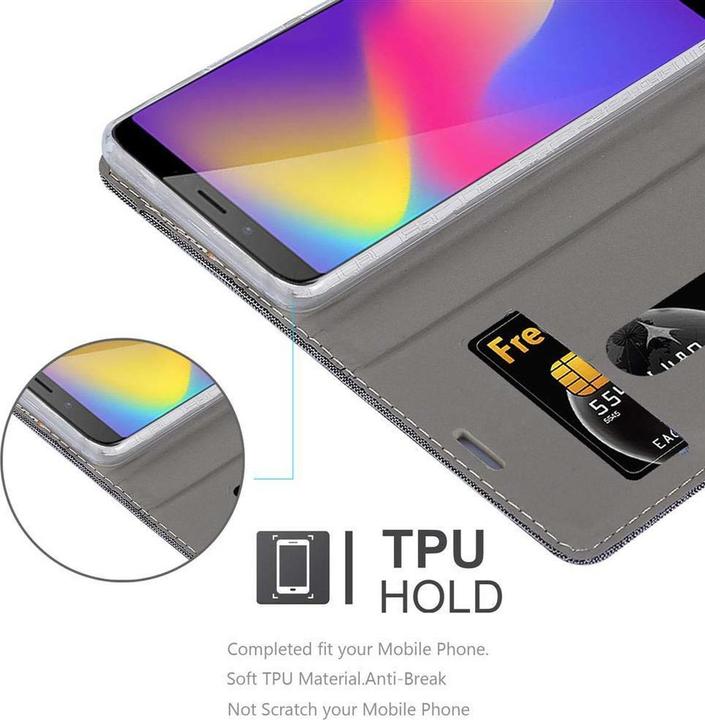 Produktbild Cadorabo Book Jeans Optik Cover (ZTE Nubia N3)