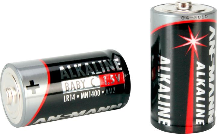 Image du produit Ansmann RED LINE - Pile 2 x C - carbone (2 pcs, C, 7000 mAh)
